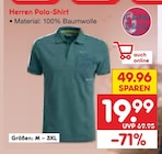 Herren Polo-Shirt für 19,99 € bei Netto Marken-Discount im Angebot Herren Polo-Shirt im aktuellen Netto Marken-Discount Prospekt