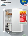 Armoire de toilette miroir Basel - LIVARNO home en promo chez Lidl Chambéry à 49,99 €