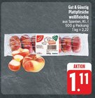 Plattpfirsiche weißfleischig bei nah und gut im Prospekt "" für 1,11 €