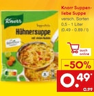 Suppenliebe Suppe von Knorr im aktuellen Netto Marken-Discount Prospekt für 0,49 €