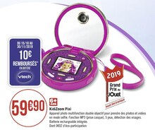 Vtech - Vtech dans le catalogue Géant Casino KidiZoom Pixi - Vtech à 59,90 € en promo chez Géant Casino