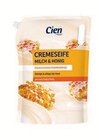 Cremeseife Nachfüllbeutel Milch und Honig Angebote von Cien bei Lidl Kassel für 1,69 €