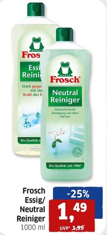 Essig/Neutral Reiniger bei BUDNI in Bremerhaven Essig/Neutral Reiniger im Angebot bei BUDNI Bremerhaven für 1,49 €
