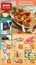 Aktueller REWE Supermarkt Prospekt in Mietingen und Umgebung, "Dein Markt" mit 16 Seiten, 11.08.2025 - 16.08.2025