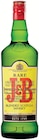 Blended Scotch Whisky Rare - J&B - Supermarchés Match à Wattrelos Blended Scotch Whisky Rare - J&B en promo chez Supermarchés Match Wattrelos à 18,50 €