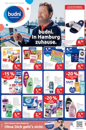 budni Supermarkt Prospekt der aktuellen Woche mit 10 Seiten, gültig von 22.06.2026 bis 27.06.2026, in Bad Oldesloe und Umgebung Aktueller budni Supermarkt Prospekt in Bad Oldesloe und Umgebung, "drogeriemarkt" mit 10 Seiten, 22.06.2026 - 27.06.2026