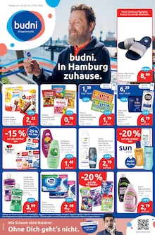 Aktueller budni Prospekt (Hoisdorf, 10 Seiten zum blättern budni Prospekt drogeriemarkt mit 10 Seiten