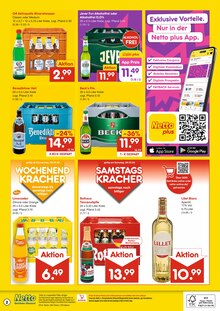 Becks im Netto Marken-Discount Prospekt "DER ORT, AN DEM DU IMMER AUSGEZEICHNETE PREISE FINDEST." mit 2 Seiten (Heilbronn)