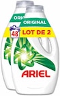 Lessive liquide original 24 lavages (b) - Ariel en promo chez Intermarché Issy-les-Moulineaux à 9,83 €