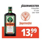 Getränke Hörl Siegenburg - JÄGERMEISTER Angebot im Prospekt JÄGERMEISTER bei Getränke Hörl im Siegenburg Prospekt für 13,99 €