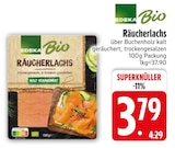 Räucherlachs im EDEKA Prospekt Räucherlachs von EDEKA Bio im aktuellen EDEKA Prospekt für 3,79 €