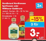 Spirituosen Angebote von Nordbrand Nordhausen bei Netto Marken-Discount Altenburg für 3,00 €