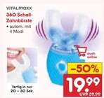 360 Schall-Zahnbürste von VITALmaxx im aktuellen Netto Marken-Discount Prospekt für 19,99 €