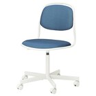 Drehstuhl weiß/Vissle dunkelblau im IKEA Prospekt Drehstuhl weiß/Vissle dunkelblau von im aktuellen IKEA Prospekt für 79,99 €