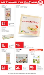 Prix et réduction Yaourt aux fruits dans le prospectus Carrefour en cours Offre Yaourt aux fruits dans le catalogue Carrefour du moment à la page 5