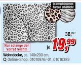 Wohndecke Angebote bei Opti-Megastore Würzburg für 19,99 €