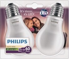 Casino Supermarchés Ganac - Lot de 2 ampoules LED Standard 60W E27 Promo Lot de 2 ampoules LED Standard 60W E27 dans le catalogue Casino Supermarchés "Les belles inspirations brico" à Ganac