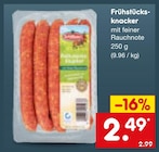 Aktuelles Frühstücksknacker Angebot bei Netto Marken-Discount in Mönchengladbach ab 2,49 €