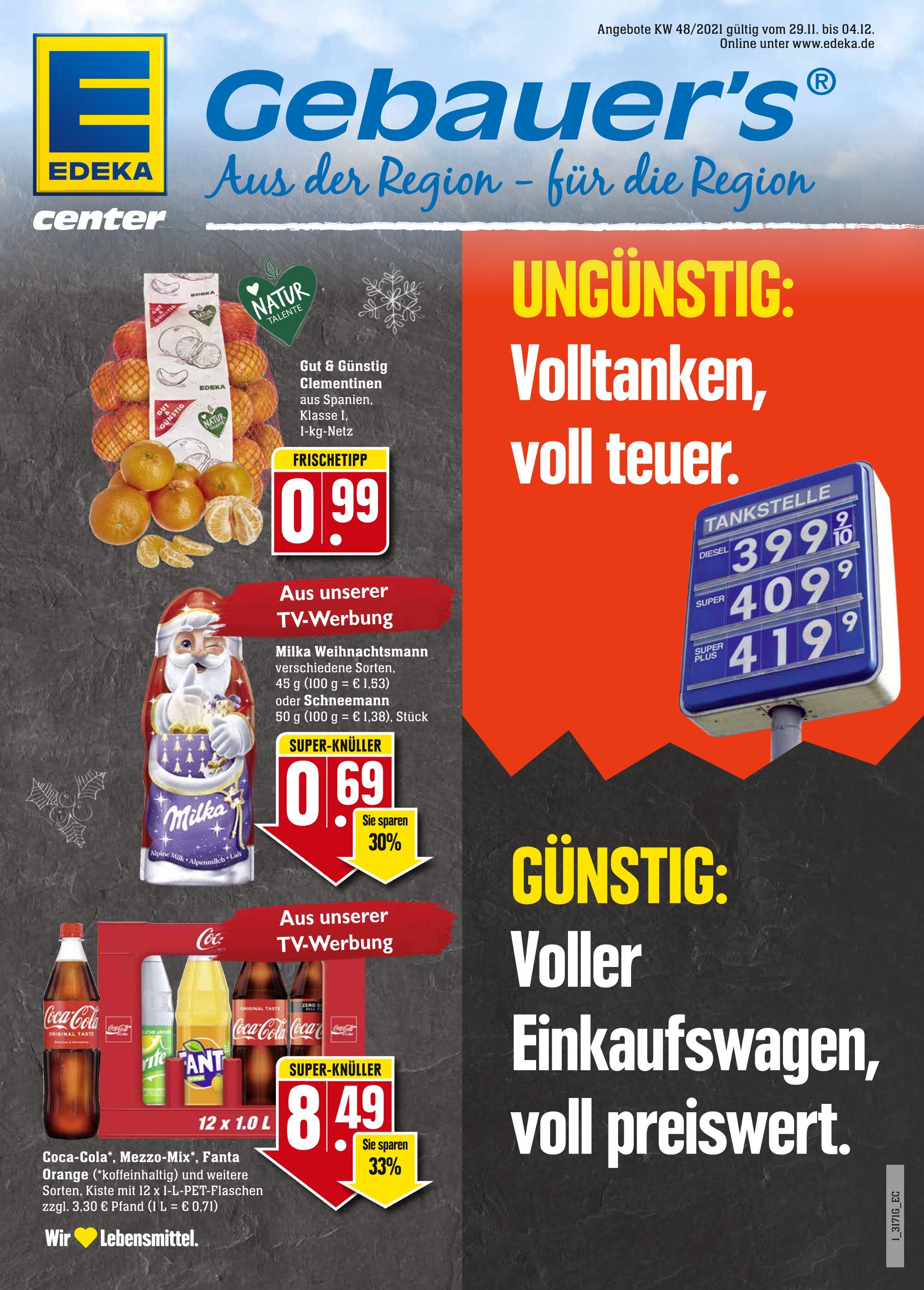 E center Prospekt für Filderstadt mit 36 Seiten E center Prospekt für Filderstadt: "Aktuelle Angebote", 36 Seiten, 29.11.2021 - 04.12.2021