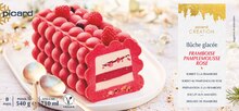 Picard Buc - Bûche glacée framboise pamplemousse rose Promo Bûche glacée framboise pamplemousse rose dans le catalogue Picard "Le fabuleux Noël Picard" à Buc