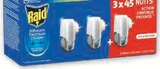 Diffuseur électrique liquide repulsif moustiques 45 nuits - Raid - Hyper U à Le Grand-Quevilly Diffuseur électrique liquide repulsif moustiques 45 nuits - Raid en promo chez Hyper U Le Grand-Quevilly à 8,90 €