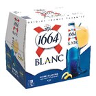 Bière 1664 Blanc en promo chez Auchan Hypermarché Nancy à 6,98 €