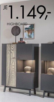 Highboard bei XXXLutz Möbelhäuser in Bochum Highboard im Angebot bei XXXLutz Möbelhäuser Bochum für 1.149,00 €