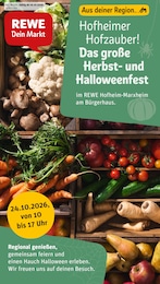 REWE Prospekt für Hofheim mit 30 Seiten REWE Prospekt "Dein Markt" für Hofheim, 30 Seiten, 19.10.2026 - 24.10.2026