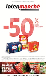 Catalogue Supermarchés de Intermarché Super à Malesherbes Prospectus Intermarché Super à Malesherbes, "-50% DE REMISE IMMÉDIATE SUR LE 2ÈME", 28 pages, 27/05/2026 - 07/06/2026