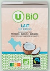 Lait ou Crème de Coco - U BIO en promo à 1,19 € chez U Express Lait ou Crème de Coco - U BIO dans le catalogue U Express