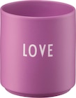 dm-drogerie markt Wittmund - Lieblingsbecher aus Porzellan "LOVE", lila (300 ml) Angebot im Prospekt Lieblingsbecher aus Porzellan "LOVE", lila (300 ml) bei dm-drogerie markt im Wittmund Prospekt für 19,95 €