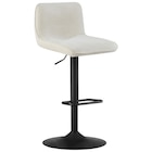 BARHOCKER Webstoff Schwarz, Beige Eisen Sitzfläche 360° drehbar, Stoffauswahl Angebote von home24 bei XXXLutz Möbelhäuser Kaufbeuren für 59,90 €