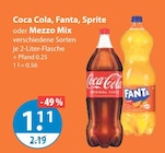 V-Markt Pentling - Coca Cola, Fanta, Sprite oder Mezzo Mix Angebot im Prospekt Coca Cola, Fanta, Sprite oder Mezzo Mix bei V-Markt im Pentling Prospekt für 1,11 €