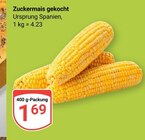 Zuckermais gekocht Angebote bei GLOBUS Gera für 1,69 €