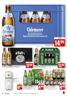 Bier im aktuellen EDEKA Prospekt (Aalen) Bier im EDEKA Prospekt "Aktuelle Angebote" mit 37 Seiten (Aalen)