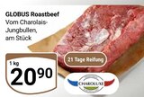 Aktuelle Rindfleisch Angebote bei GLOBUS in Halle (Saale) Aktuelles Roastbeef Angebot bei GLOBUS in Halle (Saale) ab 20,90 €