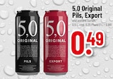 Aktuelles 5,0 Original Pils Angebot bei Trinkgut in Oberursel (Taunus) ab 0,49 €