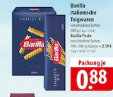 Barilla italienische Teigwaren oder Pesto bei famila Nordost im Uetersen Prospekt für 0,88 €