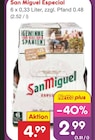 Especial von San Miguel für 2,99 € bei Netto Marken-Discount im Angebot Especial von San Miguel im aktuellen Netto Marken-Discount Prospekt