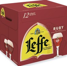 Leffe - Leffe dans le catalogue Géant Casino Bière Rubby 5% vol. - Leffe à 7,93 € en promo chez Géant Casino