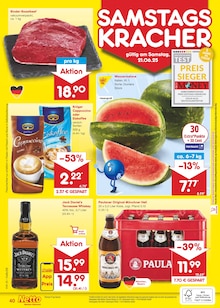Rindfleisch im Netto Marken-Discount Prospekt "Aktuelle Angebote" mit 59 Seiten (Ulm)