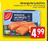 Norwegische Lachsfilets im Angebot bei EDEKA in Herne Norwegische Lachsfilets Angebote bei EDEKA Herne für 4,99 €