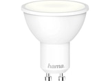 App und Sprachsteuerbare GU10 WLAN-LED - Lampe Warmweiß bis Tageslicht von HAMA im aktuellen MediaMarkt Saturn Prospekt für 3,49 €