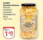 Wachsbrechbohnen Angebote von Globus bei GLOBUS Halle für 1,49 €