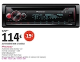Autoradio DEH-S720DAB - Pioneer en promo chez E.Leclerc Quimper à 114,00 €