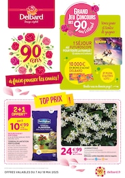 Prix et réduction Terreau dans le prospectus Delbard en cours Offre Terreau dans le catalogue Delbard du moment à la page 1