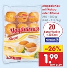 Aktuelle Zitronen Angebote bei Netto Marken-Discount in München Aktuelles Magdalenas mit Kakao oder Zitrone Angebot bei Netto Marken-Discount in München ab 1,99 €