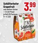 Grapefruit im Trinkgut Prospekt Grapefruit von Schöfferhofer im aktuellen Trinkgut Prospekt für 3,99 €