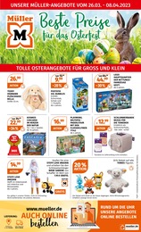 Müller Prospekt "Beste Preise für das Osterfest", 24 Seiten, 26.03.2023 - 08.04.2023 Müller Prospekt "Beste Preise für das Osterfest", 24 Seiten, 26.03.2023 - 08.04.2023
