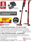 toom Baumarkt Goslar - Akku-Stielstaubsauger „TE-SV 18 Li-Solo“ Angebot im Prospekt Akku-Stielstaubsauger „TE-SV 18 Li-Solo“ bei toom Baumarkt im Goslar Prospekt für 14,99 €